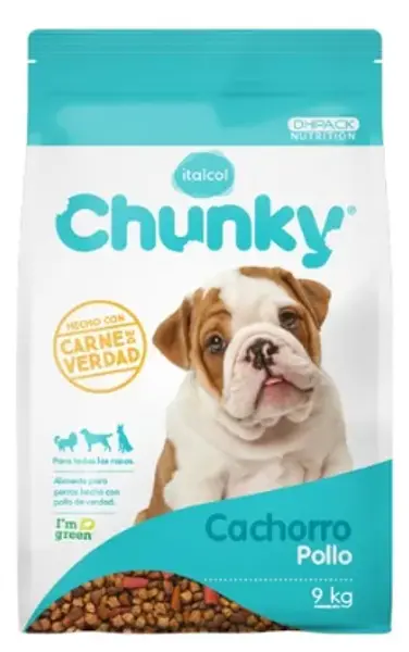 Alimento Chunky Cachorros