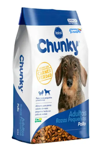 Alimento Chunky Adultos Razas Pequeñas