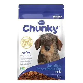 Alimento Chunky Adultos Razas Pequeñas