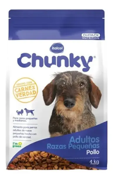 Alimento Chunky Adultos Razas Pequeñas