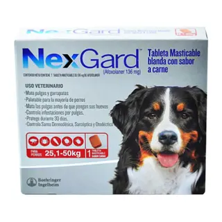 Nexgard Talla Xl 25-50 Kilos