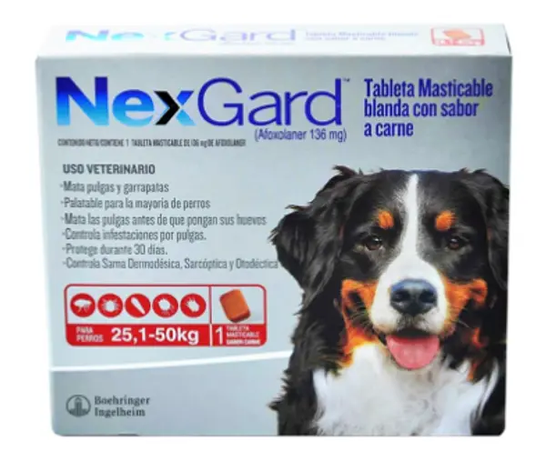 Nexgard Talla Xl 25-50 Kilos