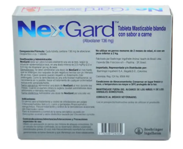 Nexgard Talla Xl 25-50 Kilos