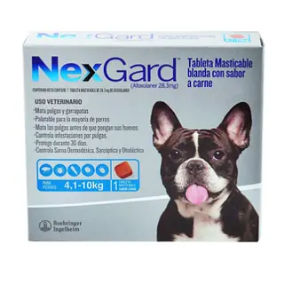 Nexgard Talla M 4.1-10 Kilos