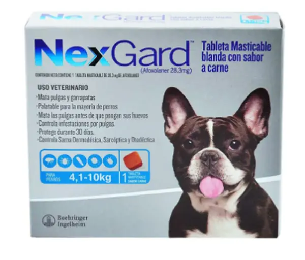 Nexgard Talla M 4.1-10 Kilos