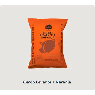Concentrado Cerdo Levante Linea Naranja