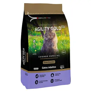 Alimento Gatos Esterilizados Agility Gold