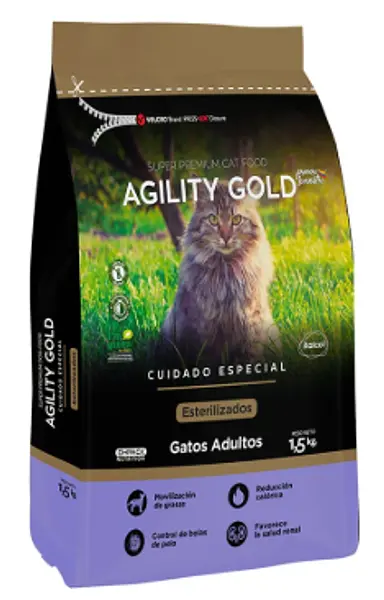 Alimento Gatos Esterilizados Agility Gold