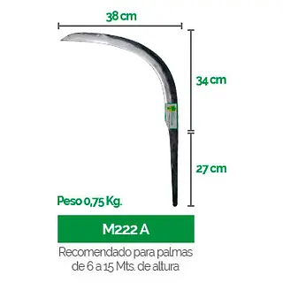 Cuchillo Gancho Malayo Dm222a