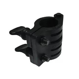 Abrazadera Doble 33 X 38 Negra