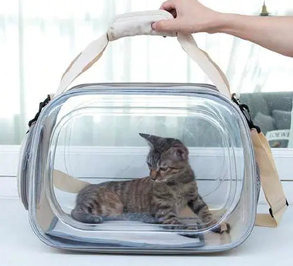 Bolso Transparente Plegable