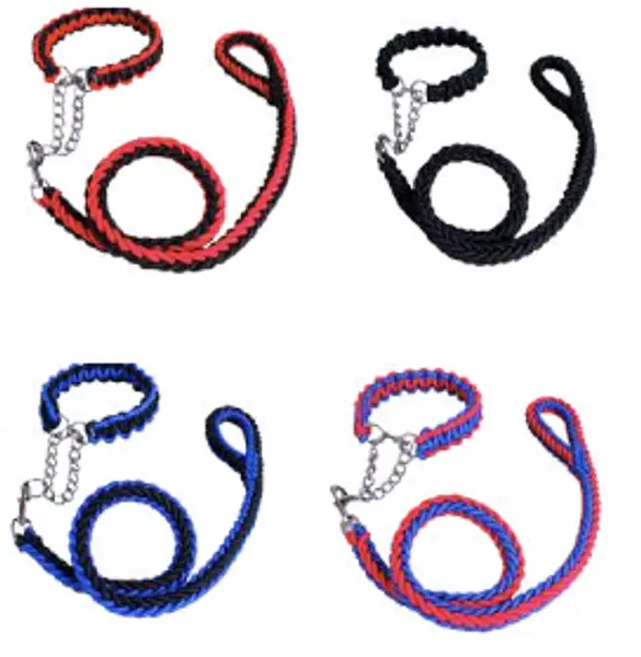 Collar Tipo Ahogo Con Traila Trenzada