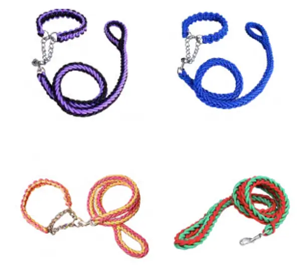 Collar Tipo Ahogo Con Traila Trenzada