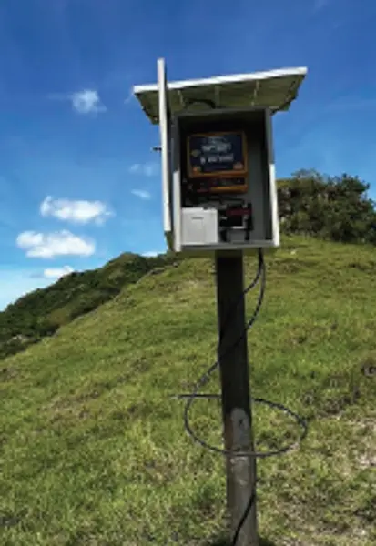 Impulsor De Gabinete Solar De Seguridad
