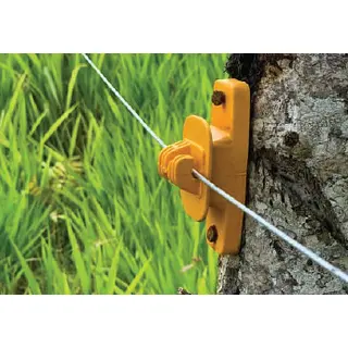 Aislador Cerca Viva Amarillo (Amarillo Y Negro)