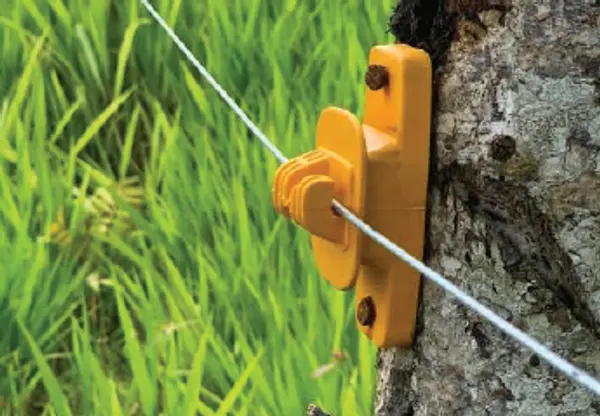 Aislador Cerca Viva Amarillo (Amarillo Y Negro)